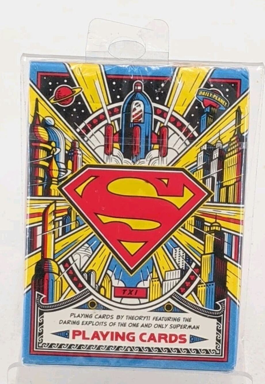 DC Comics Superman Playing Cards by Theory11 - New/Sealed